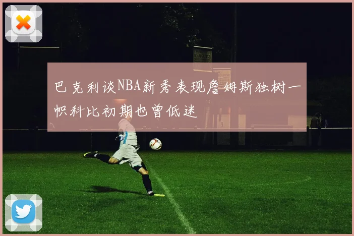 巴克利谈NBA新秀表现詹姆斯独树一帜科比初期也曾低迷